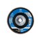 Pferd 4-1/2" x 5/8-11 Thd. POLIFAN Flap Disc - A SG STEELOX, Aluminum oxide, 40 Grit, Conical 62302 - alternate 3